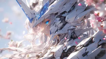 【哲风壁纸】少女 机甲