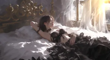 【哲风壁纸】公主殿下 睡梦中的美女 (1)