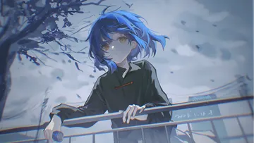 【哲风壁纸】孤独摇滚 蓝色