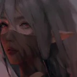 【哲风壁纸】二次元 御姐 蒙面