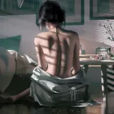 【哲风壁纸】WLOP 露背写真