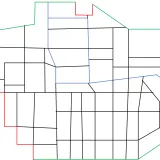 清华校园简化地图