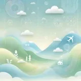 DALL·E 2024 12 30 11.49.09 A unified clean and refreshing travel app background image, with soft sky
